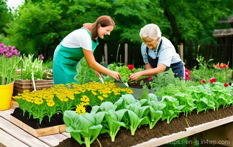 호혜적 교환 시스템의 통합적 접근 방식 - **Prompt:** A diverse group of young adults and teenagers, all wearing casual, modest clothing, gath...