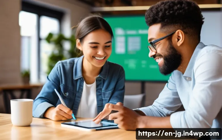 호혜적 교환 시스템의 미래 전망 - **Prompt 1: Collaborative Innovation and Intangible Value Exchange**
    A vibrant, sunlit modern co...