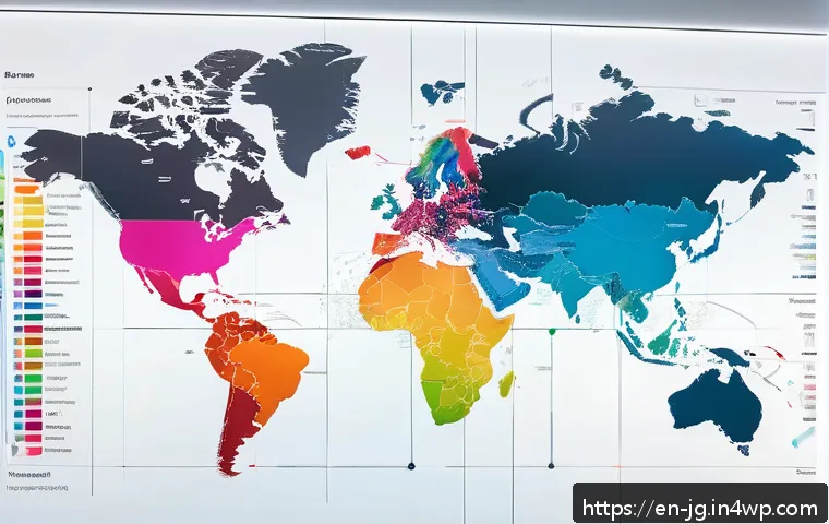 호혜적 교환 시스템의 시각화 기법 - A vibrant interactive network graph depicting a community mutual aid system, featuring diverse indiv...